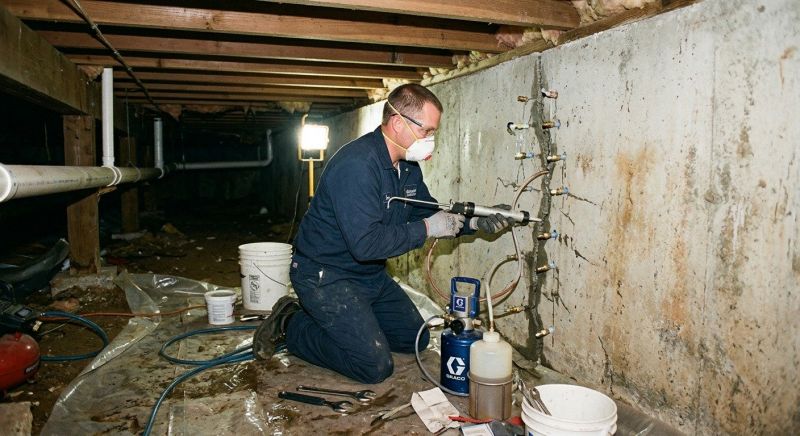 Basement Foundation Repair in Charlotte, NC