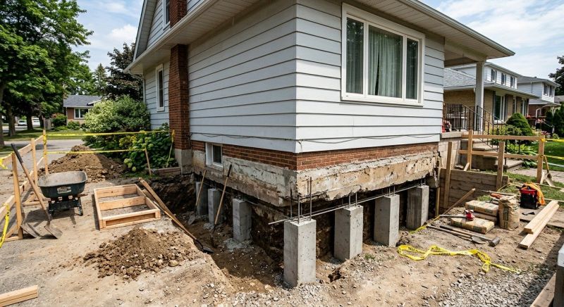 Basement Underpinning in Concord, NC