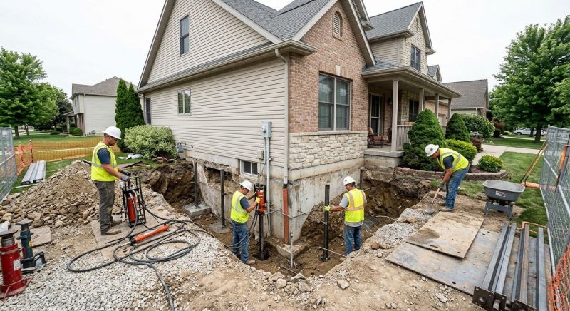 Building Foundation Repair in Matthews, NC