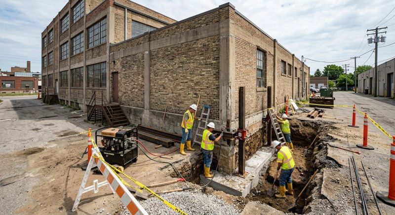 Building Foundation Repair in Rowan County, NC