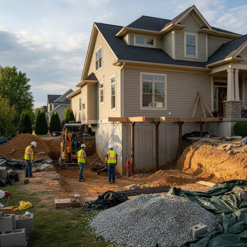 Building Foundation Repair in Rowan County, NC