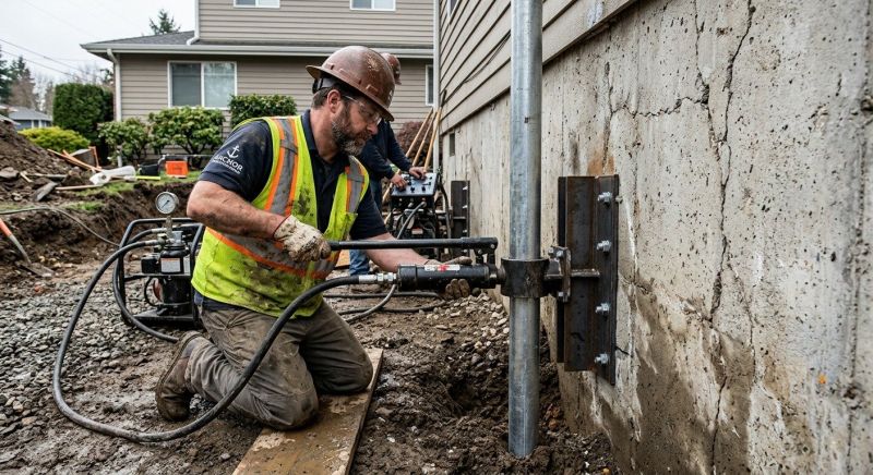 Concrete Foundation Leveling in Mount Pleasant, NC