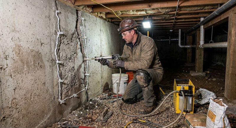 Concrete Foundation Repair in Kannapolis, NC