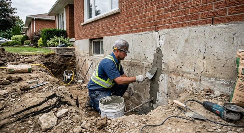 Concrete Foundation Repair in Rowan County, NC