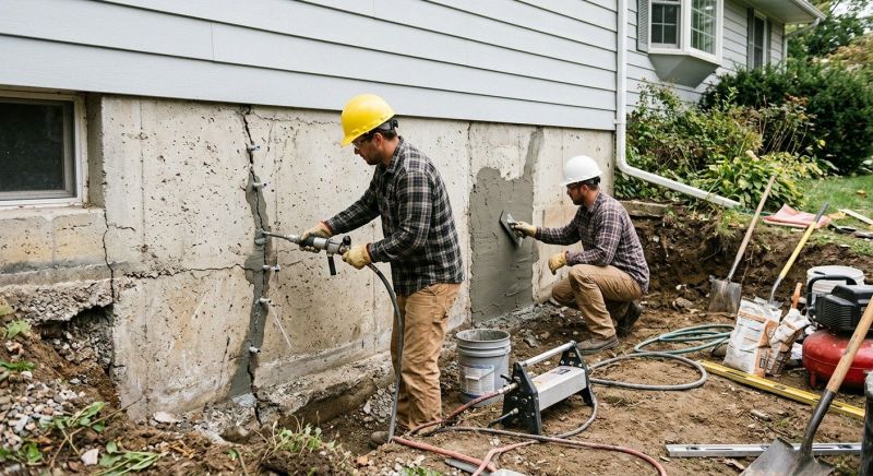 Concrete Foundation Repair in Stanly County, NC