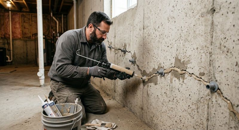 Cracked Foundation Repair in China Grove, NC