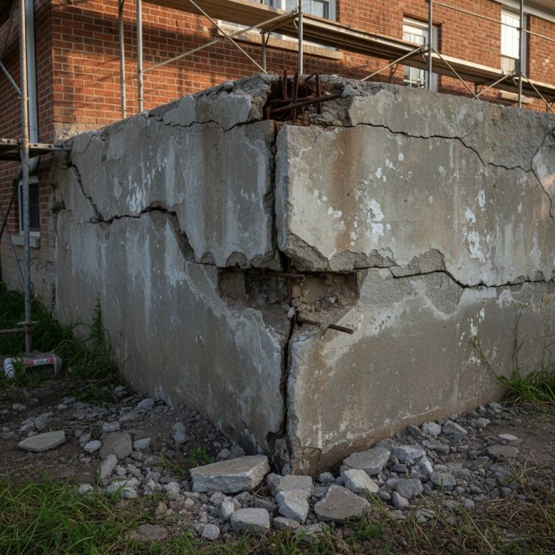 Cracked Foundation Repair in Mount Pleasant, NC