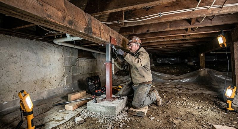 Crawlspace Foundation Repair in Charlotte, NC
