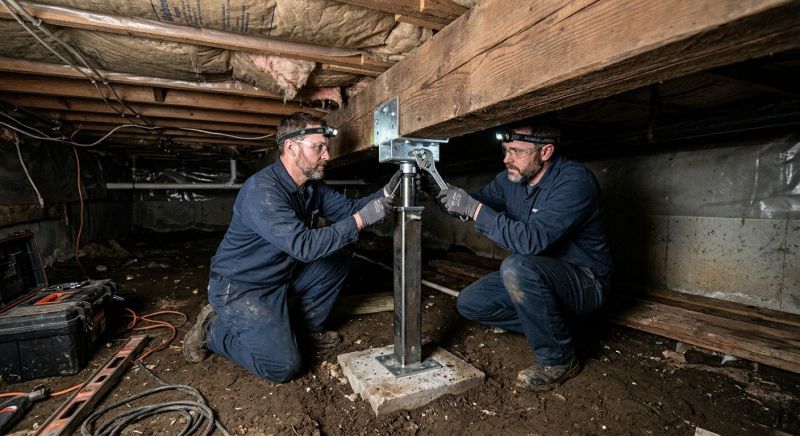 Crawlspace Foundation Repair in Locust, NC