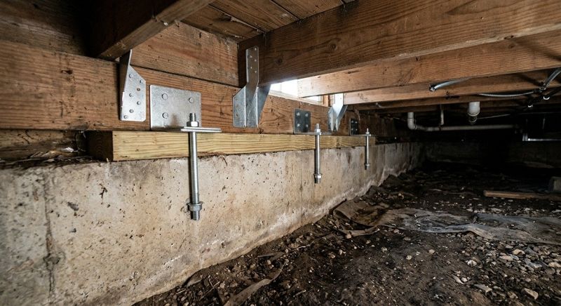 Crawlspace Structural Repair in Concord, NC