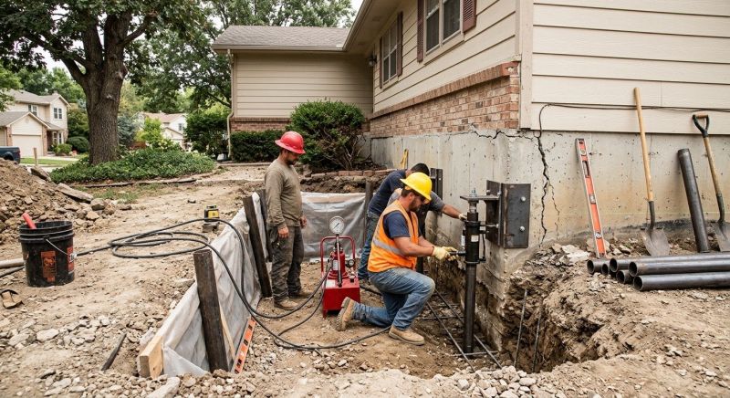 Deep Foundation Repair in Concord, NC