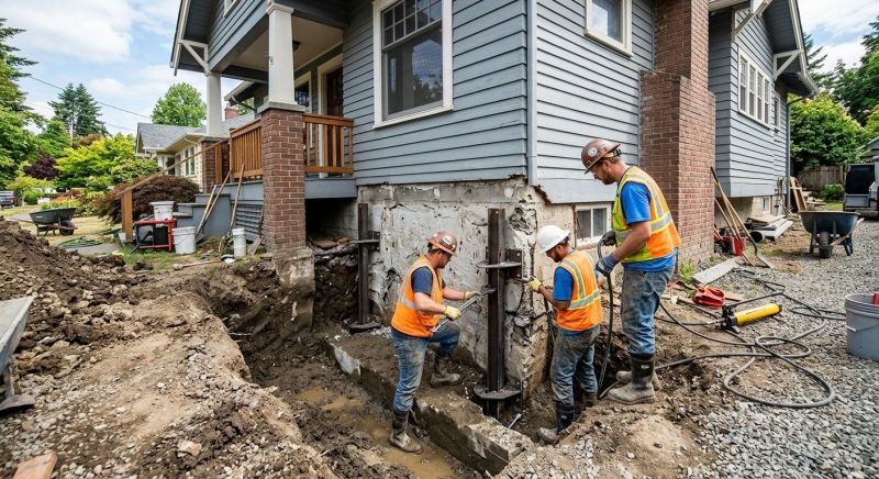 Deep Foundation Repair in Concord, NC