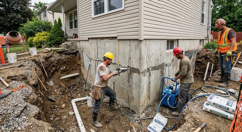 Foundation Damage Repair in Davidson, NC