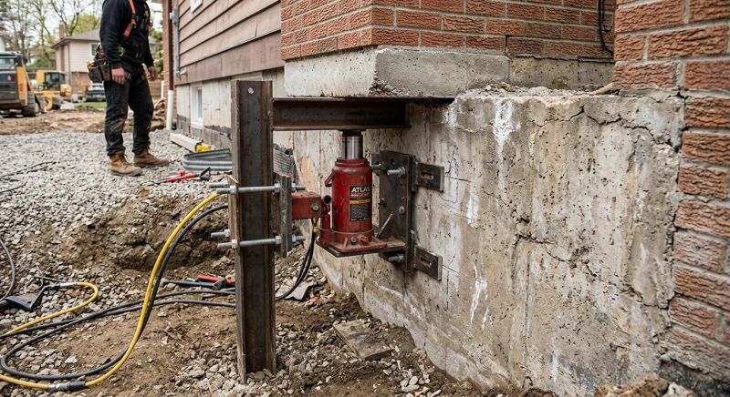 Foundation Jacking in Mooresville, NC