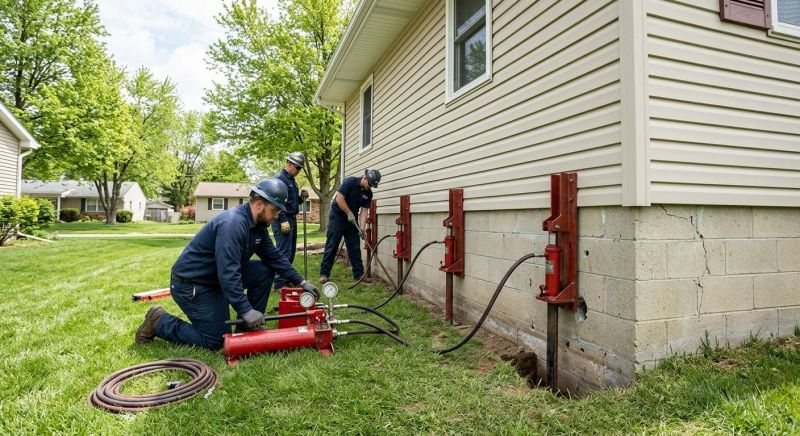 Foundation Jacking in Rockwell, NC