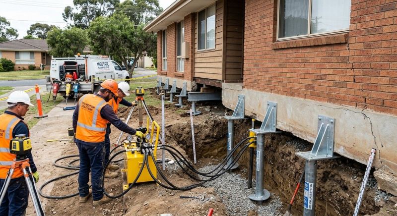 Foundation Jacking in Rowan County, NC