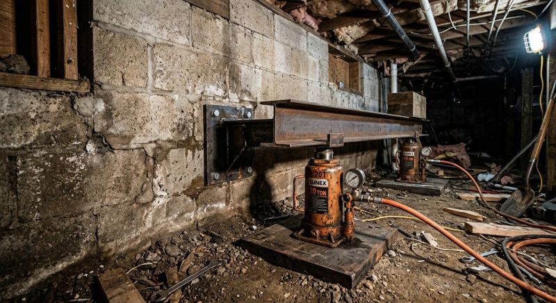 Foundation Jacking in Salisbury, NC