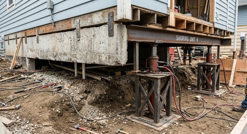 Foundation Jacking in Salisbury, NC