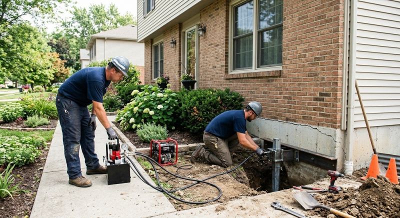 Foundation Jacking in Stanly County, NC
