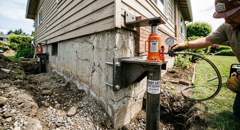 Foundation Lifting in Mount Pleasant, NC