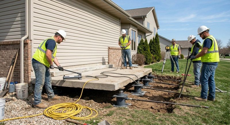 Foundation Lifting in Mount Pleasant, NC