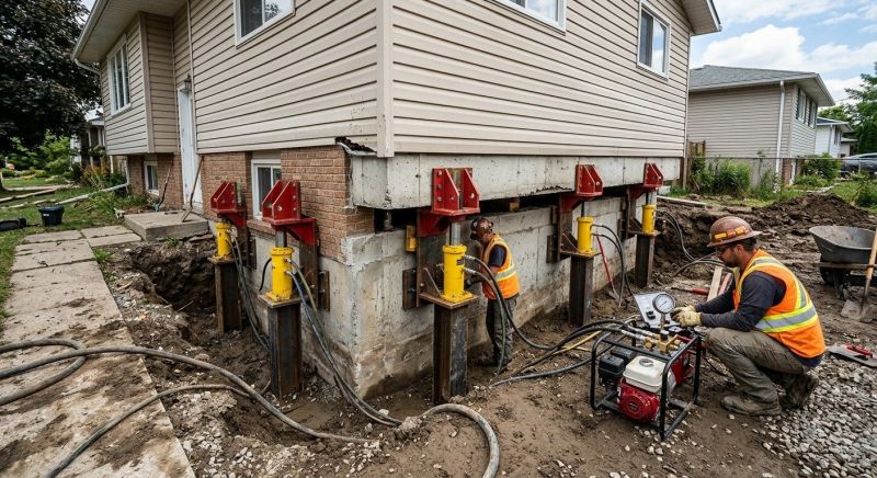 Foundation Lifting in Mount Pleasant, NC