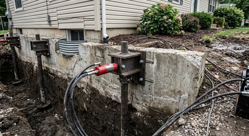 Foundation Pier Leveling in Concord, NC
