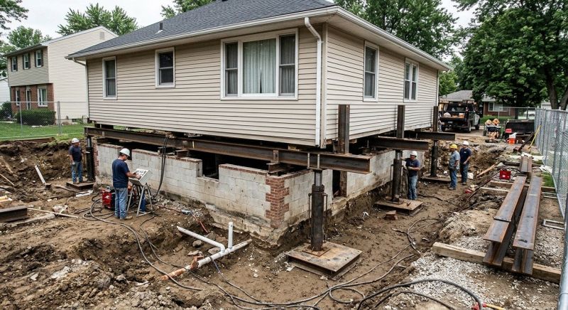 Foundation Raising in Indian Trail, NC