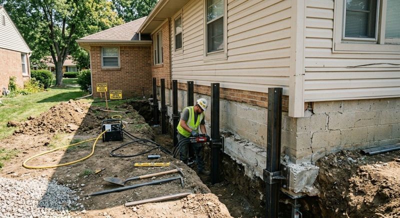 Foundation Renovation in Concord, NC