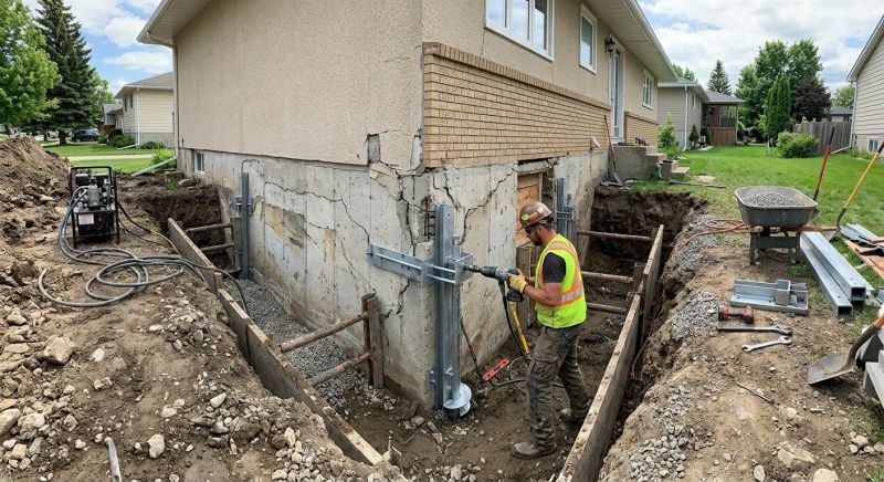 Foundation Repair in Cabarrus County, NC