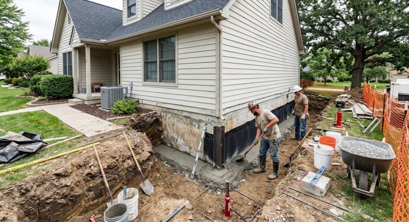 Foundation Repair in Locust, NC