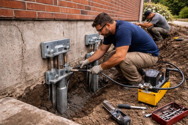 Foundation Repair in Rockwell, NC
