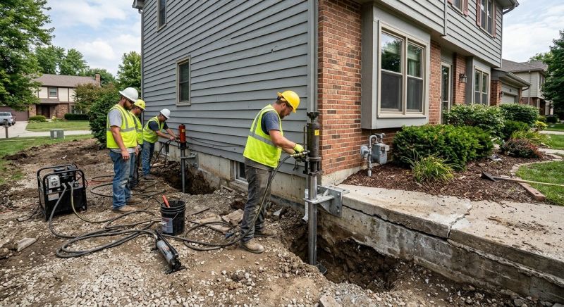 Foundation Stabilizing in Albemarle, NC