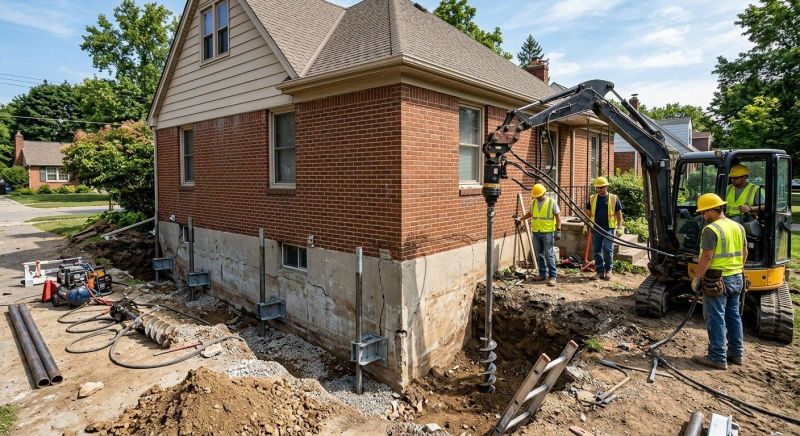 Foundation Stabilizing in Albemarle, NC