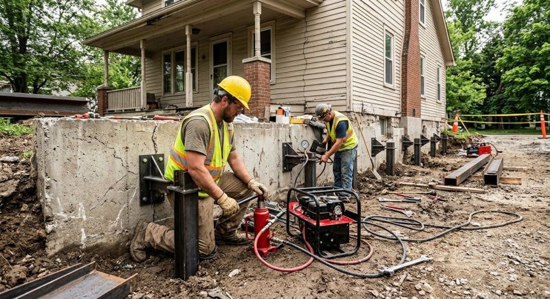 Foundation Stabilizing in Davidson, NC