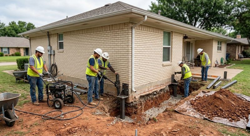 Foundation Stabilizing in Kannapolis, NC