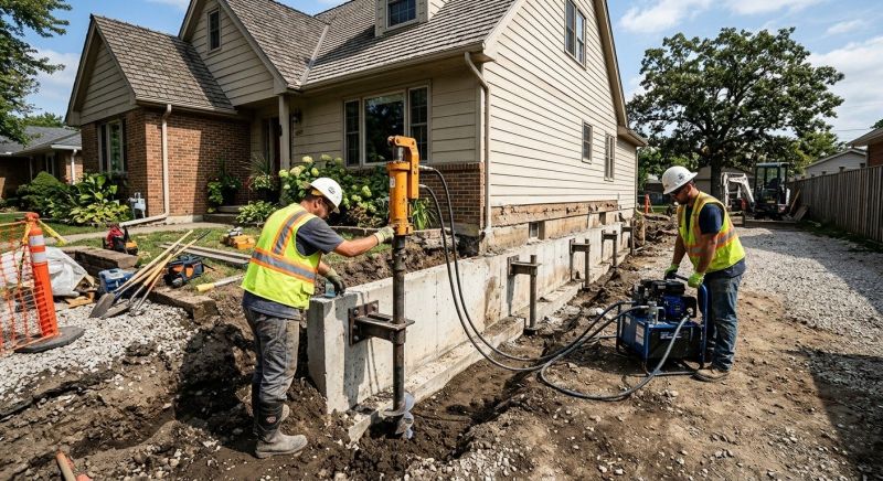 Foundation Stabilizing in Concord, NC