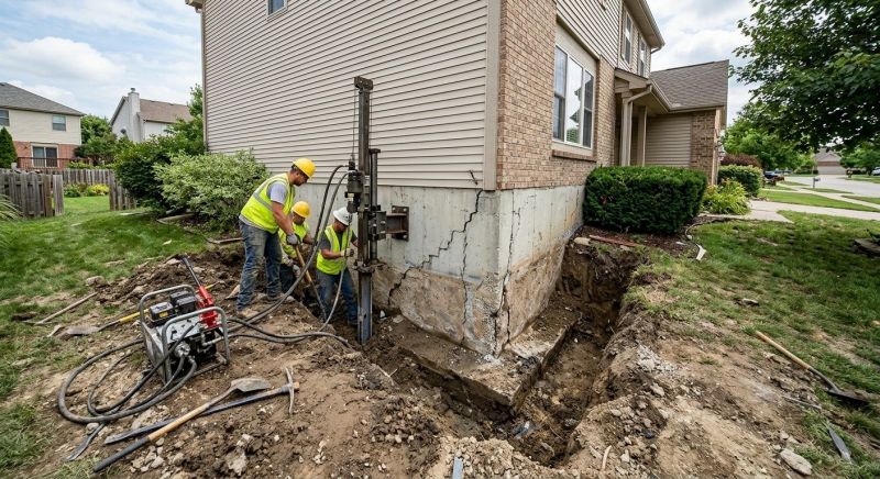 Foundation Stabilizing in Midland, NC