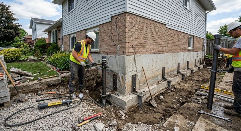 Foundation Stabilizing in Mount Pleasant, NC