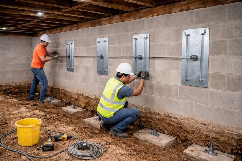 Foundation Stabilizing in Stanly County, NC