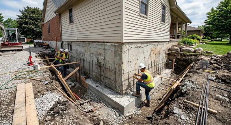 Foundation Strengthening in Concord, NC