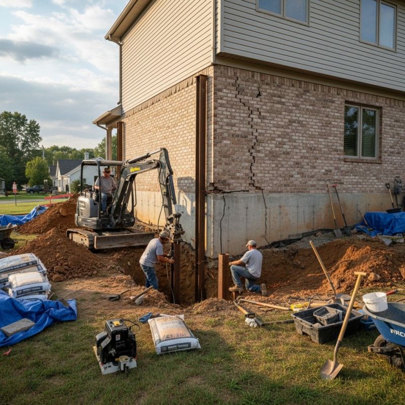 Foundation Structural Repair in Albemarle, NC