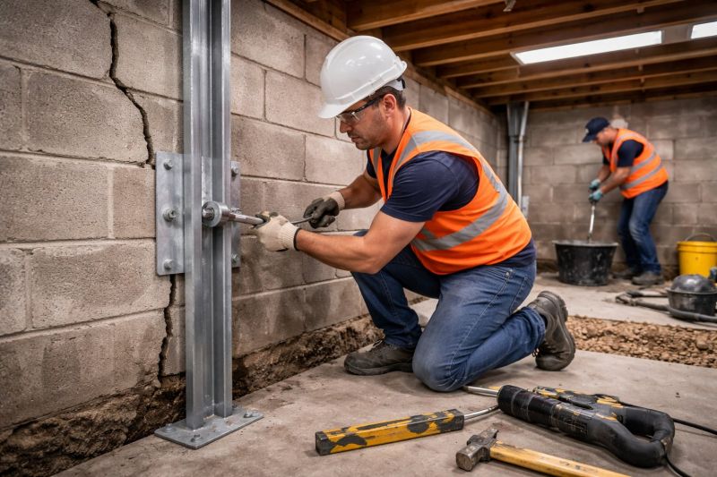 Foundation Structural Repair in Cabarrus County, NC
