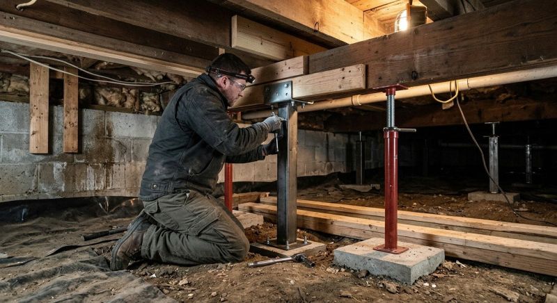 Foundation Structural Repair in Davidson, NC