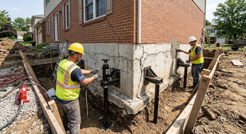Foundation Structural Repair in Midland, NC