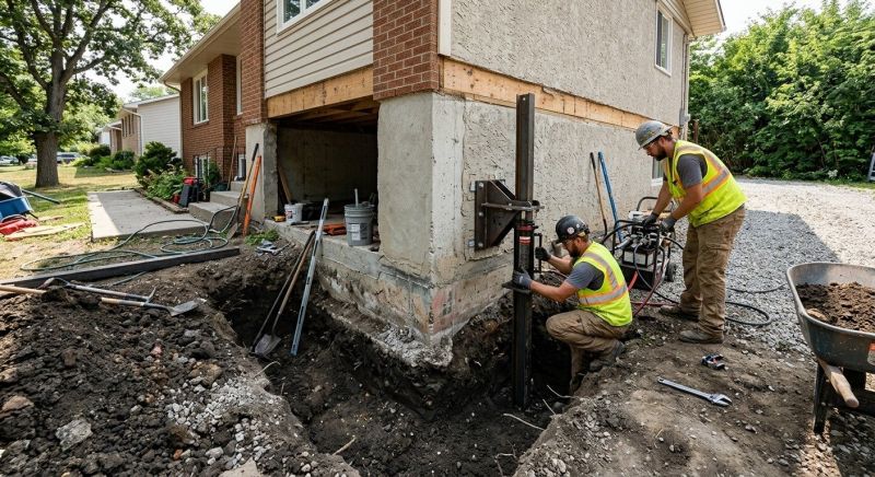 Foundation Structural Repair in Salisbury, NC