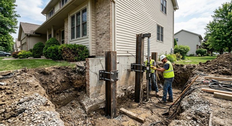 Foundation Underpinning in Concord, NC