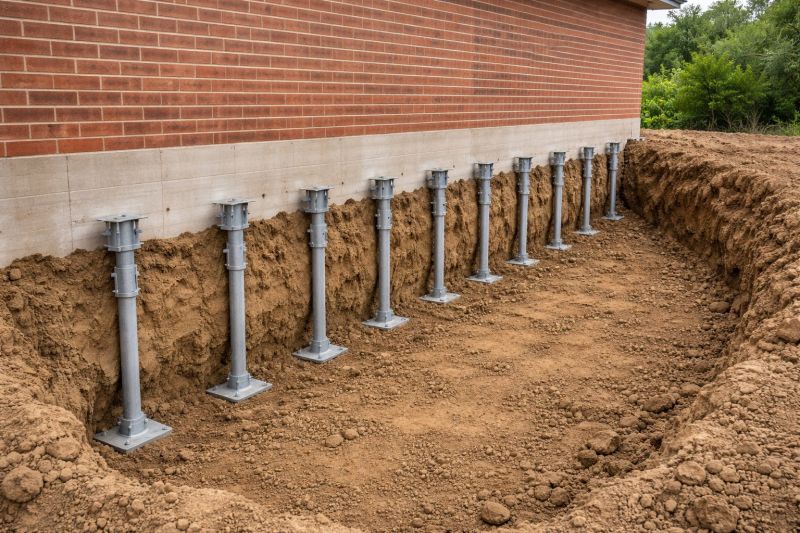 Helical Pile Installation in Concord, NC