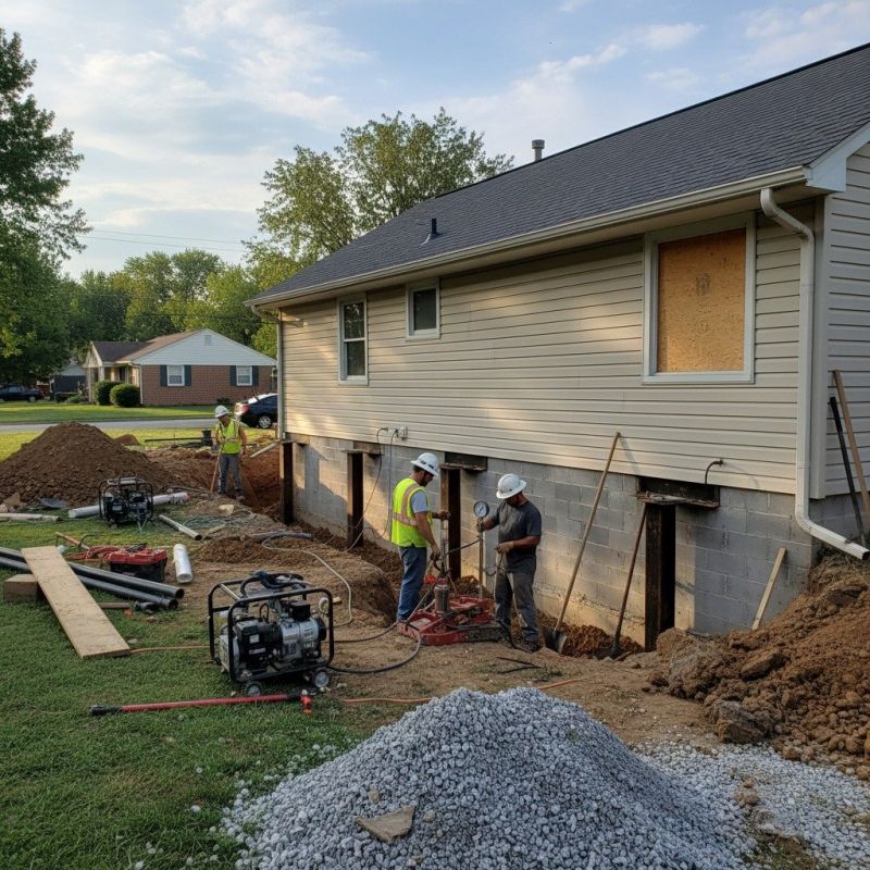 Home Foundation Repair in Davidson, NC