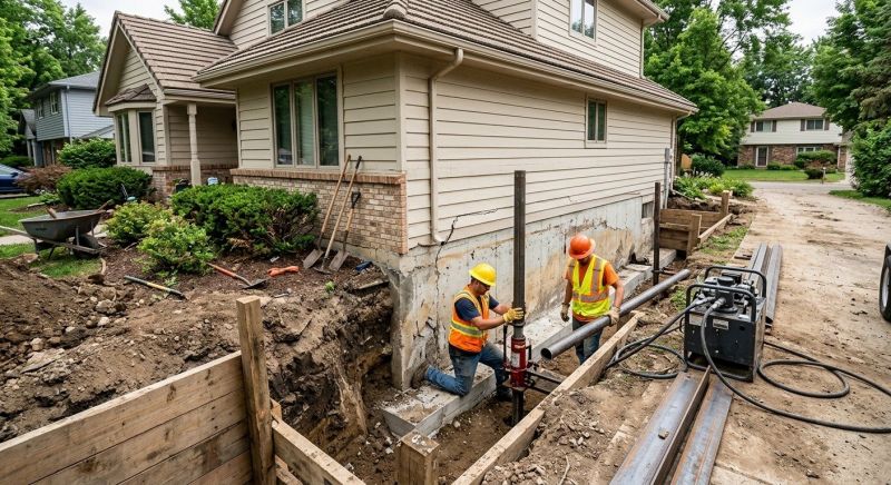 Home Foundation Repair in Mount Pleasant, NC